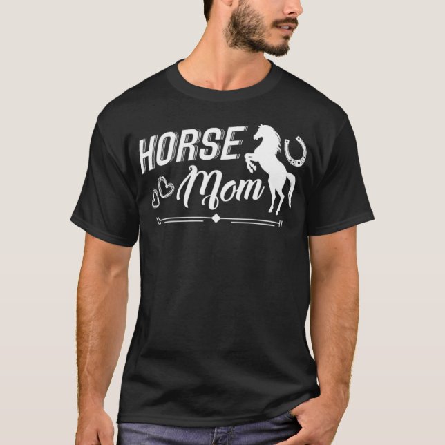 Pferdeabenteuer Mama T-Shirt (Vorderseite)