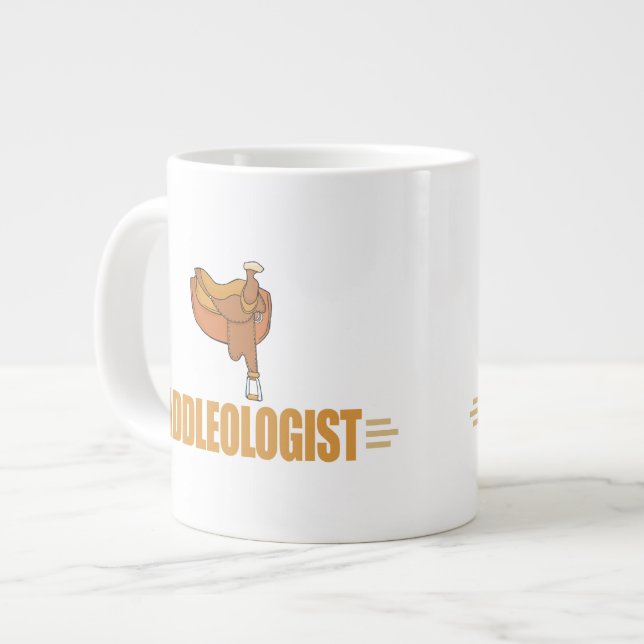 Pferdeadler Jumbo-Tasse (Vorderseite Links)