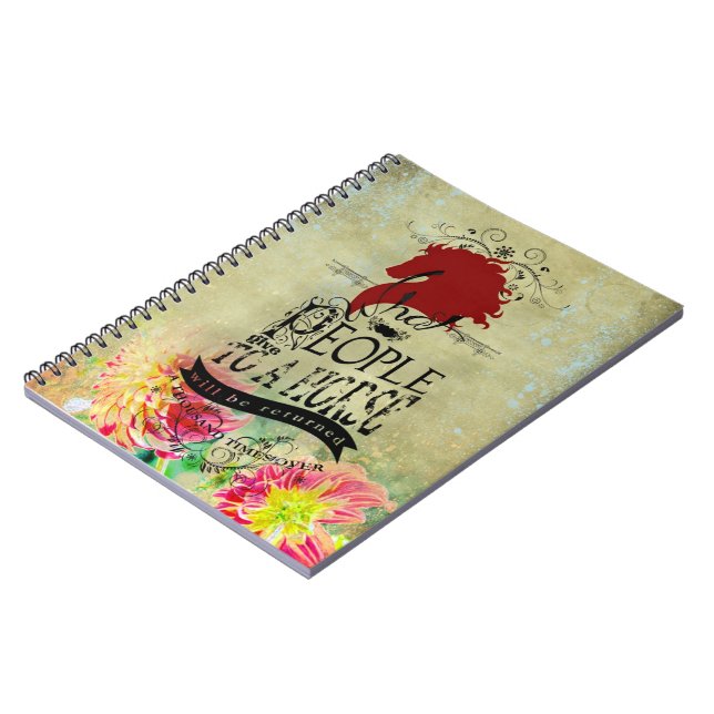 Pferdeangebot - Notebook Notizblock (Linke Seite)