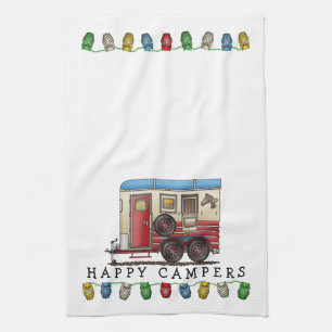 Pferdeanhänger-Camper Handtuch