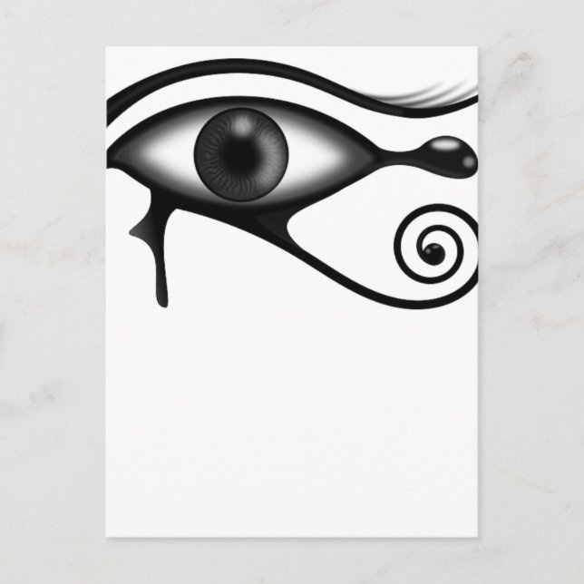 Pferdeauge Postkarte (Vorderseite)