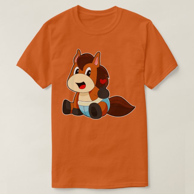 PferdeBaby T-Shirt (Design vorne)