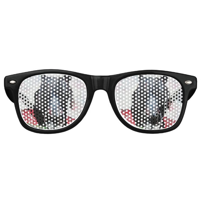 Pferdebrille Pony lustige Spektren Partybrille (Vorderseite)