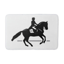 Pferdedressage-kundenspezifische Initiale u. Badematte