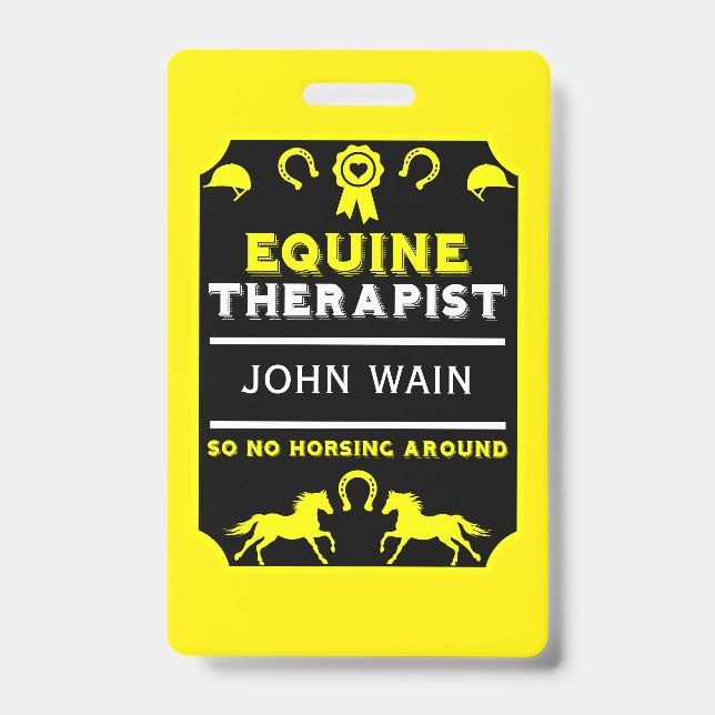 PferdeEquine-Therapeutin Ausweis (Front)