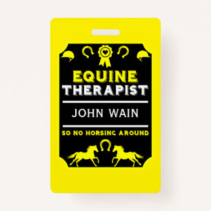 PferdeEquine-Therapeutin Ausweis