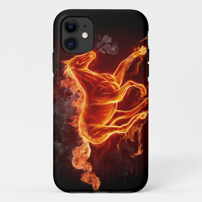 PFERDEfall-ABDECKUNG DES FEUER-IPHONE5 Case-Mate iPhone Hülle (Rückseite)