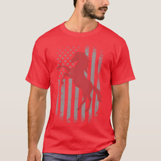 Pferdefamilie USA T-Shirt