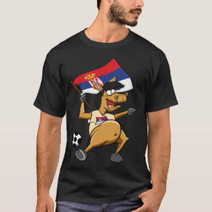 Pferdefan Serbien T-Shirt