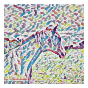 Pferdefarben, Plakat Poster