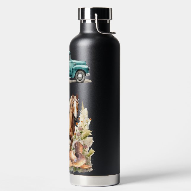 Pferdefarm Trinkflasche (links)