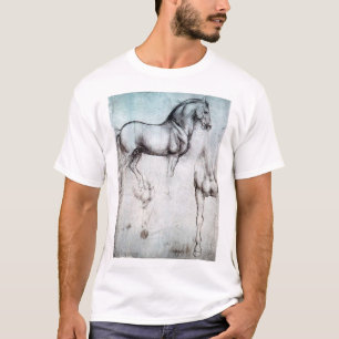 Pferdeforschung, Leonardo da Vinci T-Shirt
