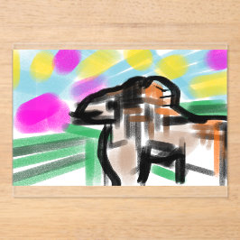 Pferdefreude Acryleinladungen