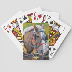 Pferdefreunde Pferdedesign Spielkarten