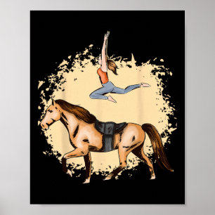 Pferdefreunde Pferdesport - Paradies für Kletterhe Poster