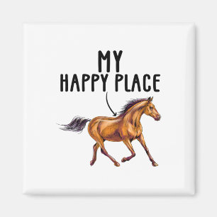 Pferdefreunde Reiten Reiten Reiten Mein Glück Magnet