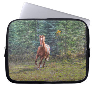 Pferdefreunde Reitsportler Foto Laptopschutzhülle
