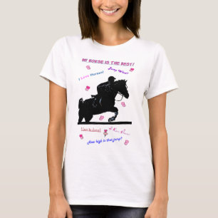 Pferdegekritzel T-Shirt