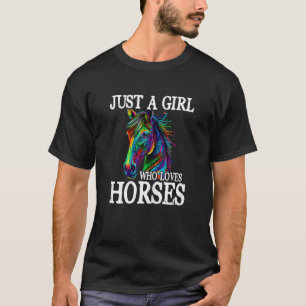 Pferdegeschenke für Frauen Jungen Kinder nur für e T-Shirt