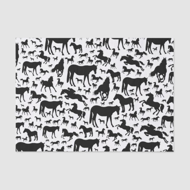 Pferdegewebe oder Entbeinungspapier Seidenpapier (Vorderseite)