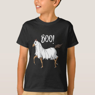 Pferdeghost Kostümspass Reitpferd Lover Hal T-Shirt