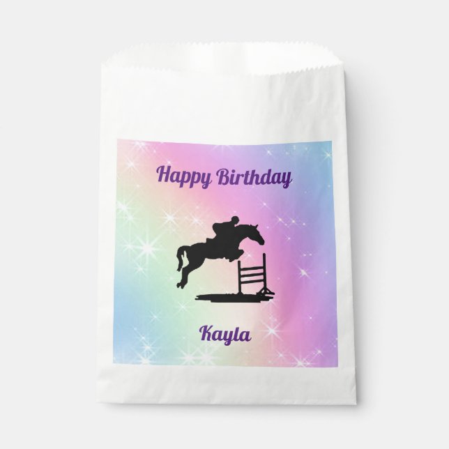PferdeGirl Geschenktütchen (Vorderseite)