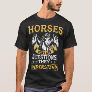 Pferdehufeisen T-Shirt