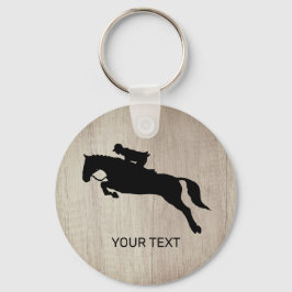 Pferdehüpfen Dressage Reitsport Schlüsselanhänger