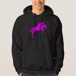 Pferdehüpfen - Magenta Hoodie