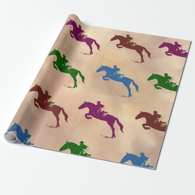 Pferdejäger Geschenkpapier (Ungerollt)
