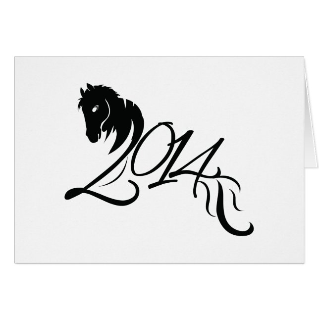 Pferdejahr 2014 (Vorderseite (Horizontal))