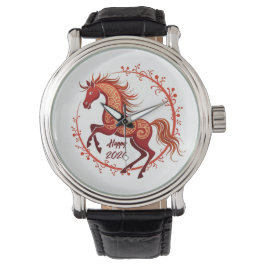 Pferdejahr 2026 armbanduhr
