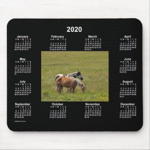 Pferdekalender 2020 von Janz Mouse Pad Mousepad