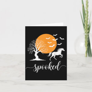 Pferdekeule Halloween Reitsporn Lover Soky Saison Karte
