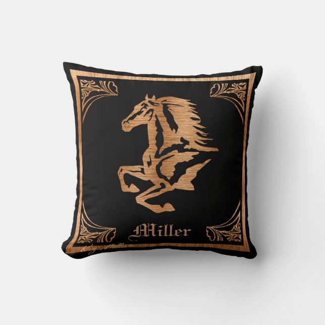 Pferdekissen Kissen (Vorderseite)