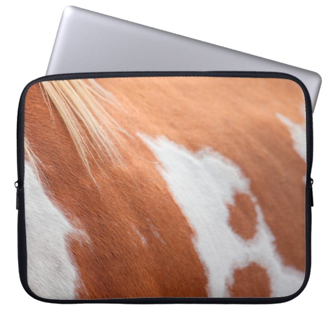 Pferdekittel Laptopschutzhülle (Vorderseite)