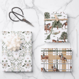 Pferdeklassiker Geschenkpapier Set