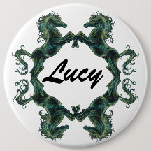 Pferdeknopf-Abzeichen