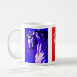 Pferdekopf Kaffeetasse