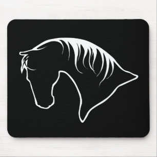 Pferdekopf Siloquette MOUSEPAD