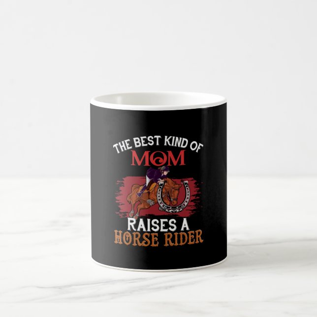Pferdekunst die beste Mama Kaffeetasse (Mittel)