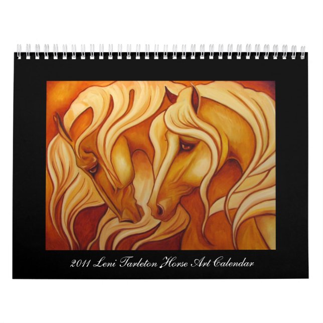 Pferdekunst-Kalender 2011 Leni Tarleton Kalender (Titelbild)