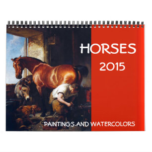 PFERDEKunst-SAMMLUNG Malereien und Zeichnungen Kalender