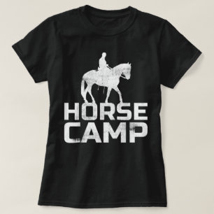Pferdelager-Trainer Pferdeliebhaber Equine Ställe T-Shirt