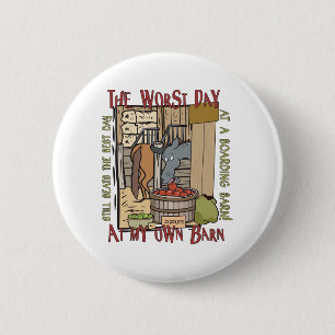 Pferdeliebhaber-Geschenke Button