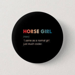 Pferdemagazin Definition Funny Reittier Geschenk H Button