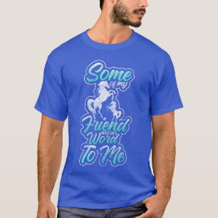 Pferdemanes Wettbewerb Liebe der Tiere Retro T-Shirt
