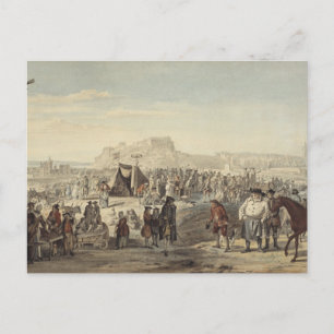 Pferdemesse - Paul Sandby - c1750 Postkarte