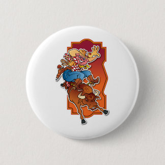 Pferden-Schwein Button