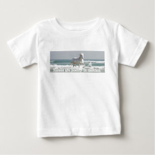 Pferdeozean-Schönheits-Kleinkind-UnisexShirt Baby T-shirt